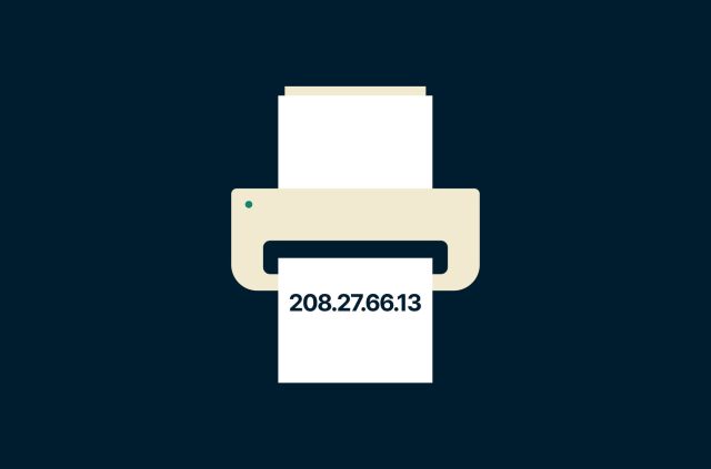 How to find a printer IP address
