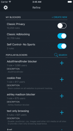 refine security app